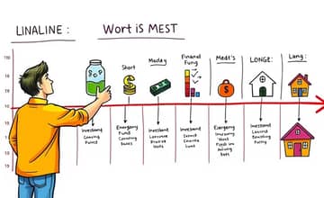 El Cronograma Financiero: Metas a Corto y Largo Plazo